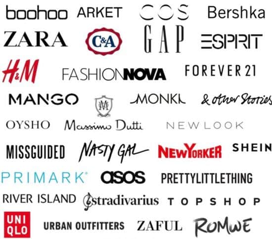 marques fast fashion